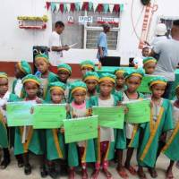 Verabschiedung der Ombili Kindergartenkinder in die Vorschule